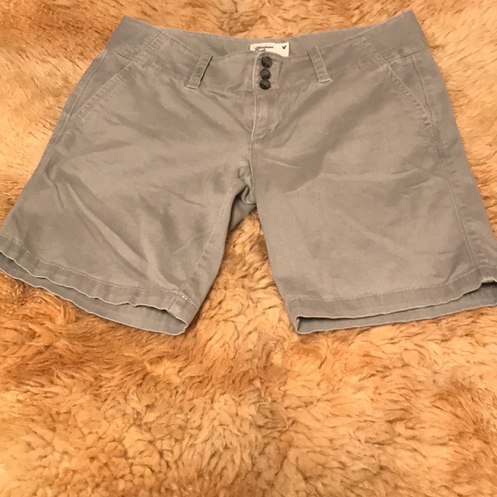 Grey American Eagle Bermuda shorts